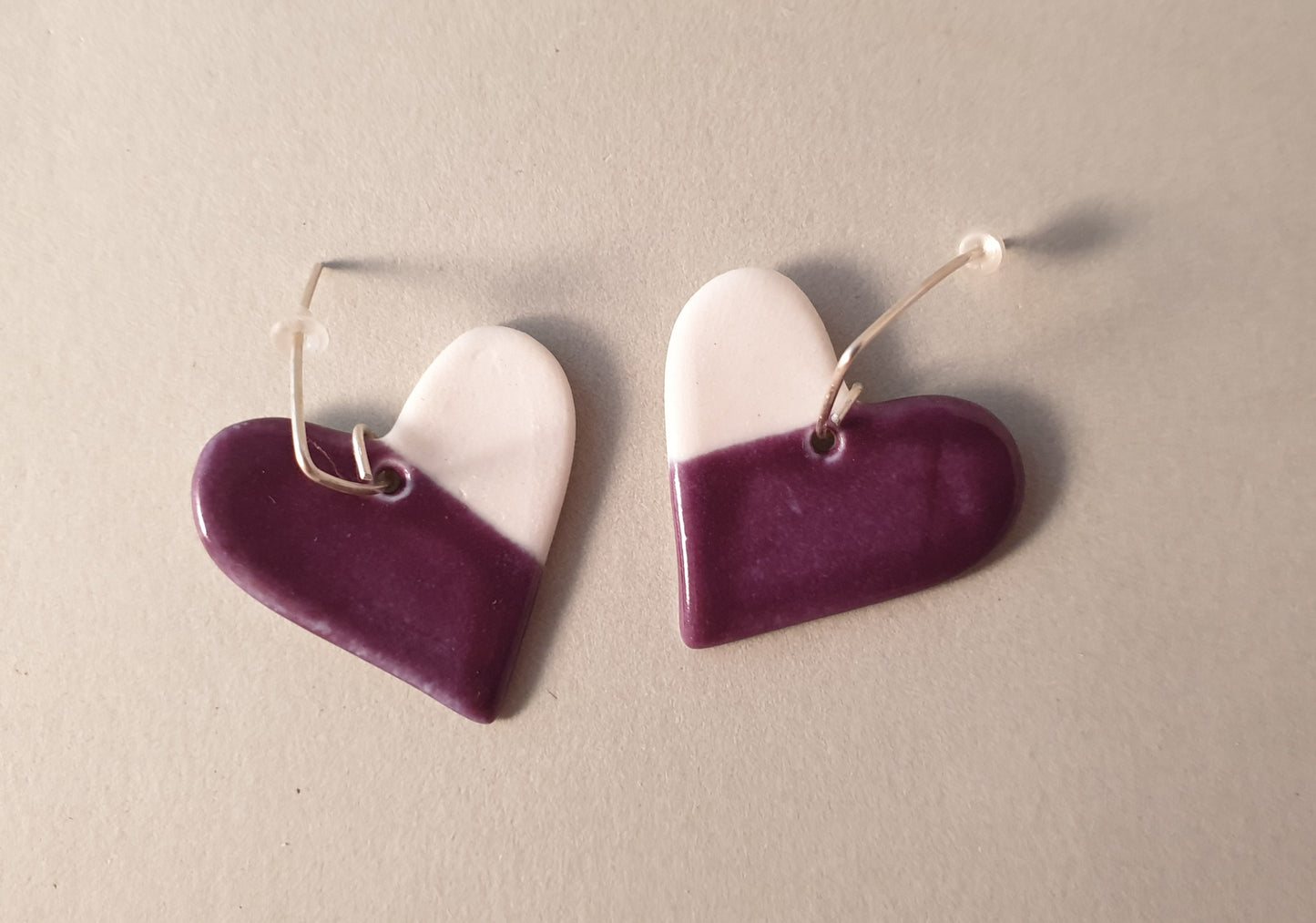 Porcelain earrings