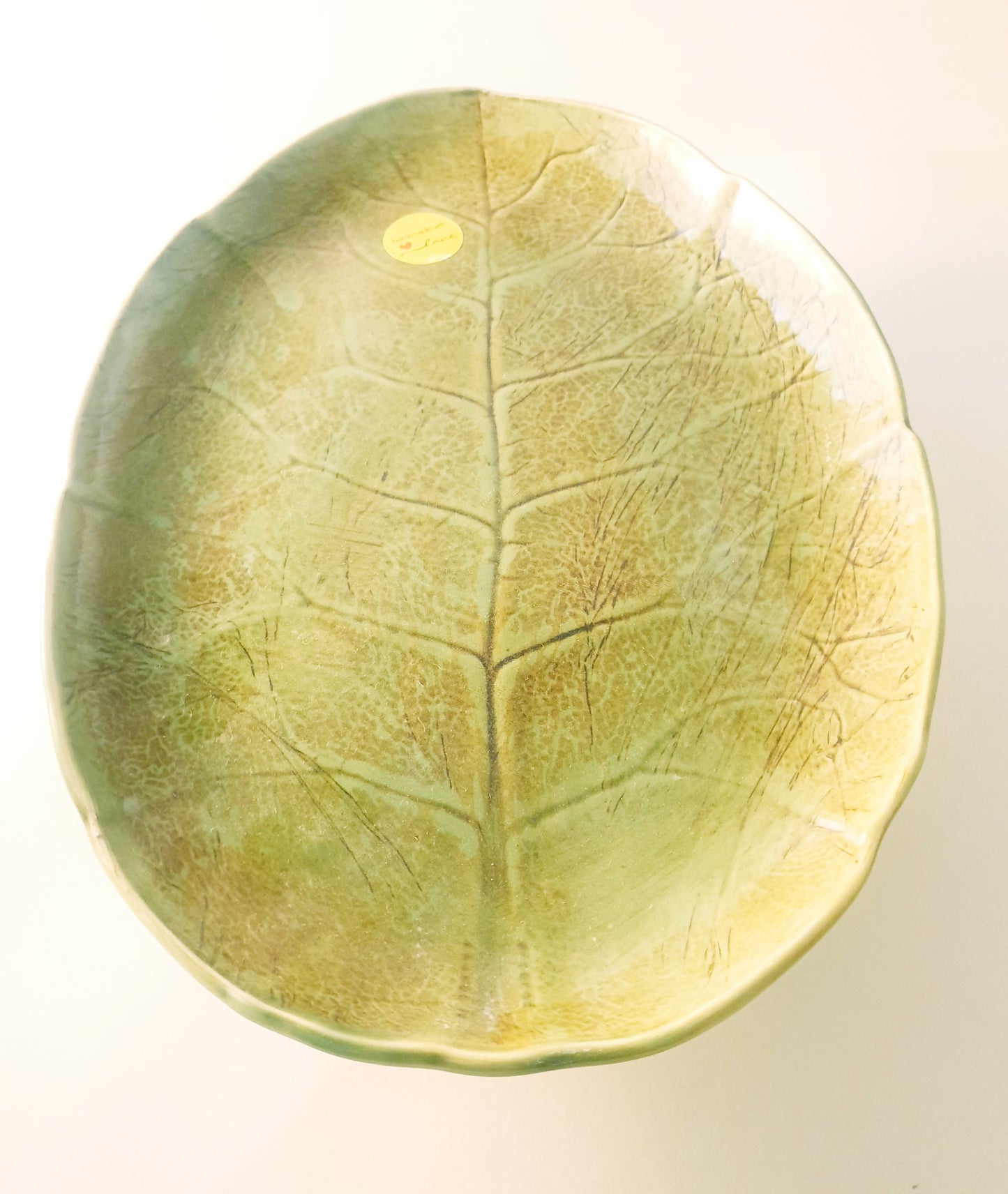 "Autum's Coming" platter