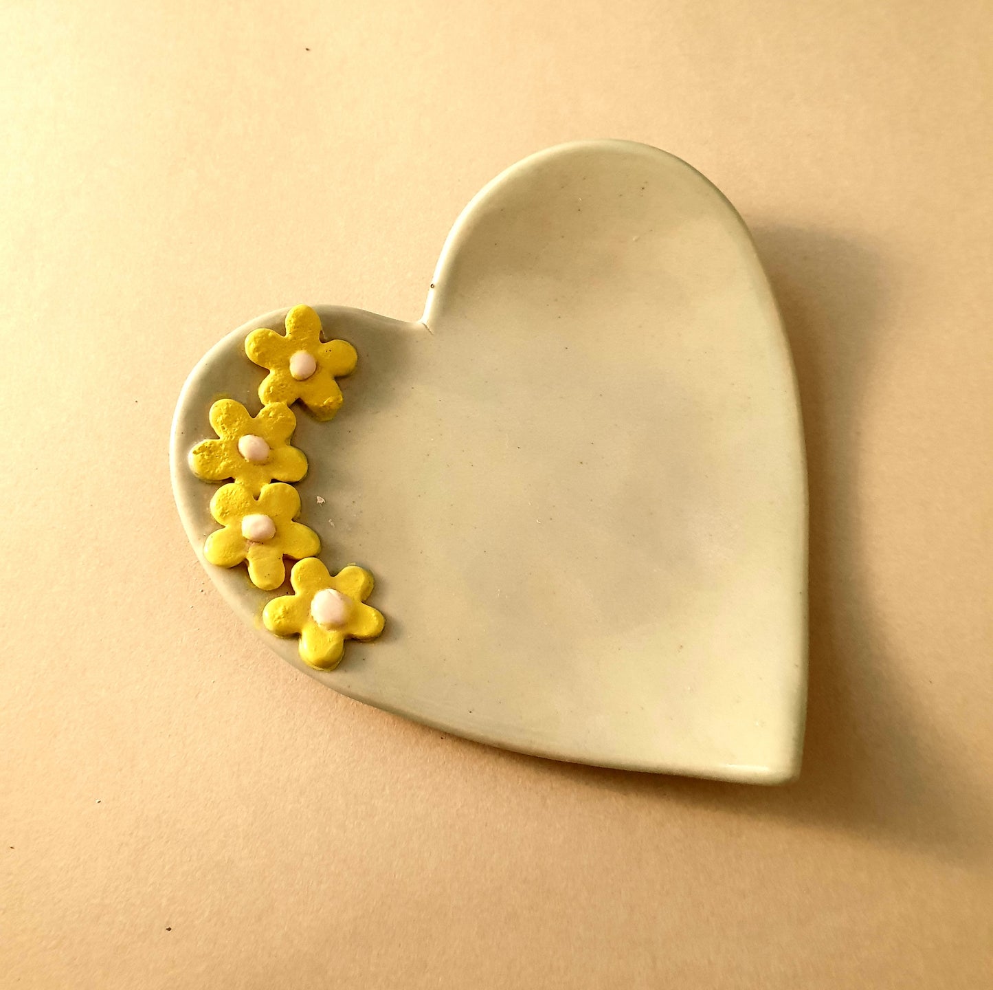 Heart shaped ring/jewellery dish