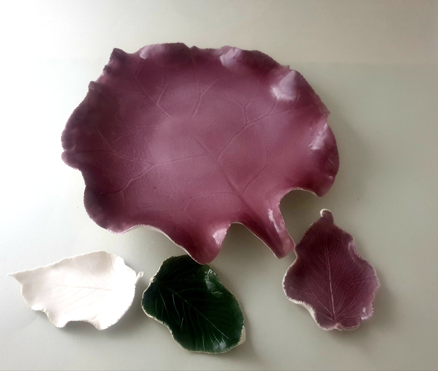 Porcelain "Autumn leaves" set