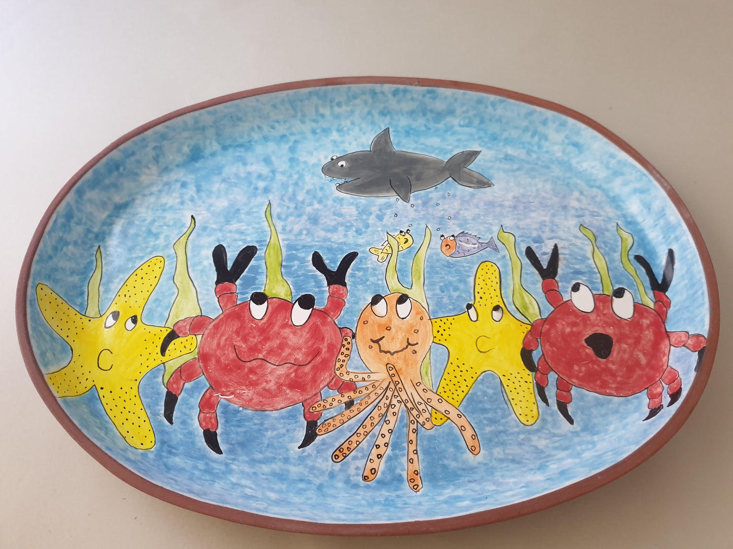 "Baby Shark" platter