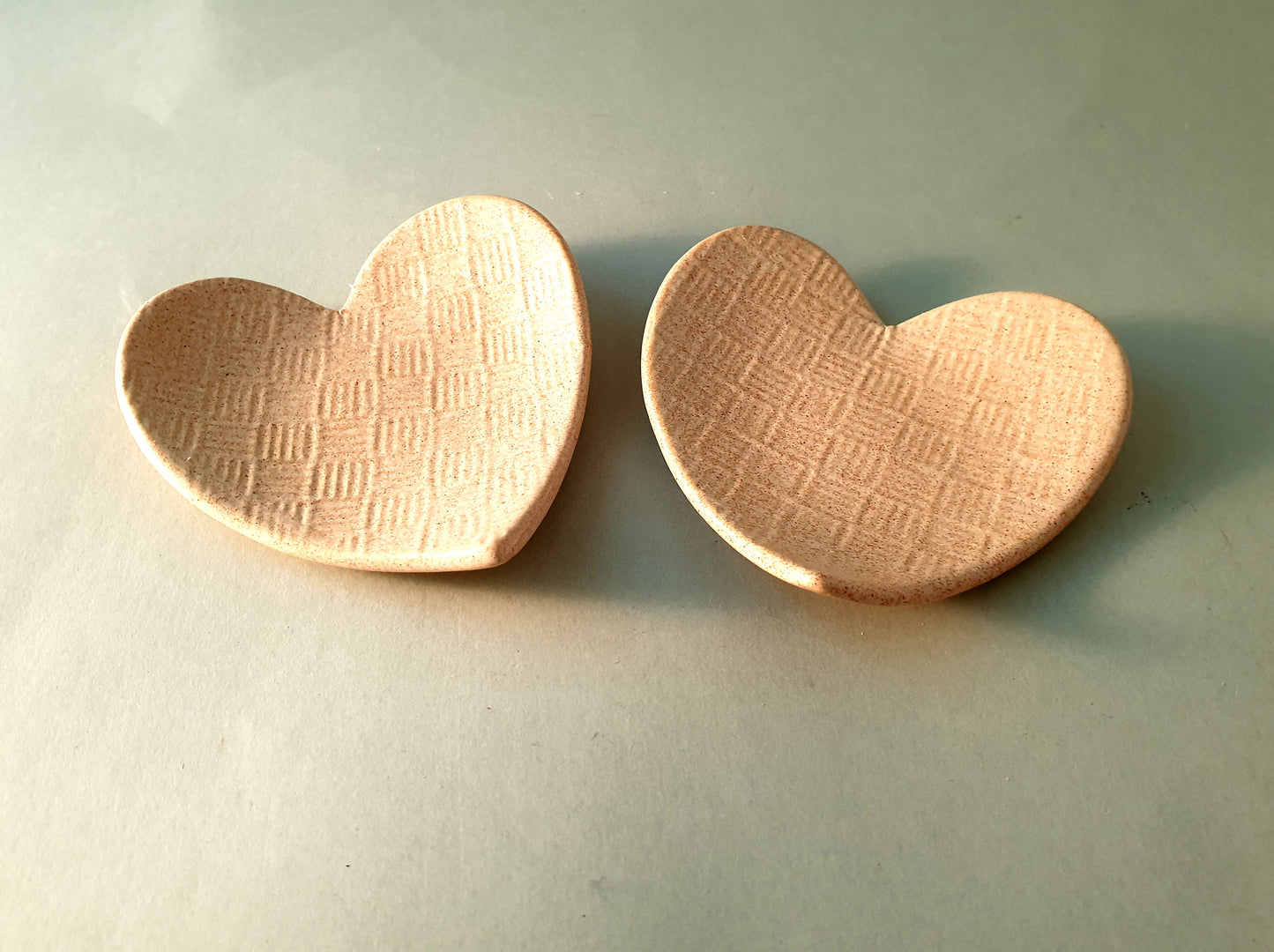 Heart shaped jewellery/ring dishes