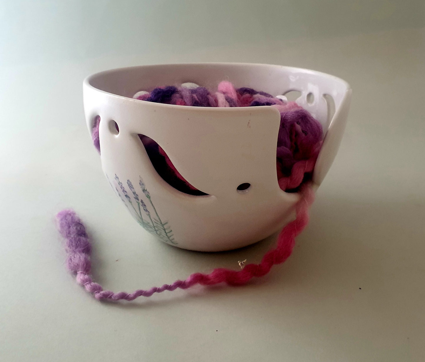 Yarn bowl Lavender 3