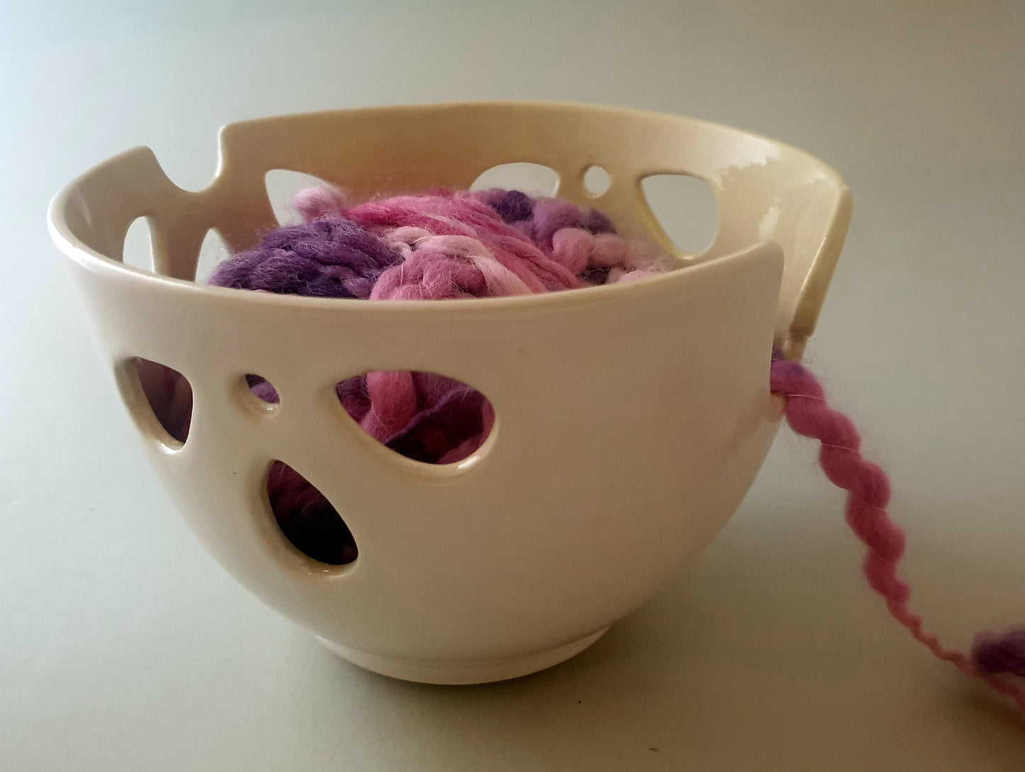 Yarn bowl....yellow