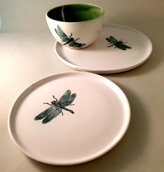 Dragon fly dinner set