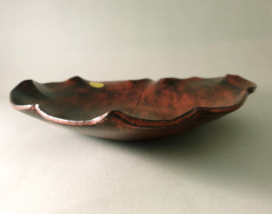 Autumn leaf bowl