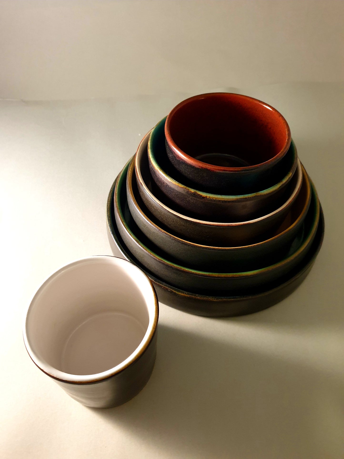 Pyramid Bowl Set