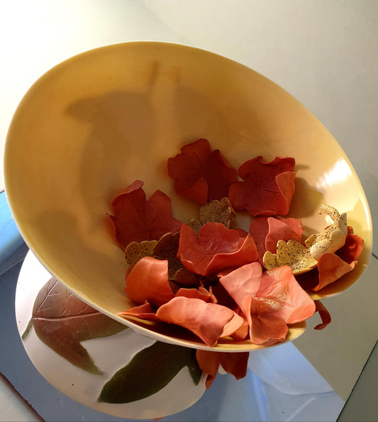 Porcelain "Autumn leaves" bowl 3