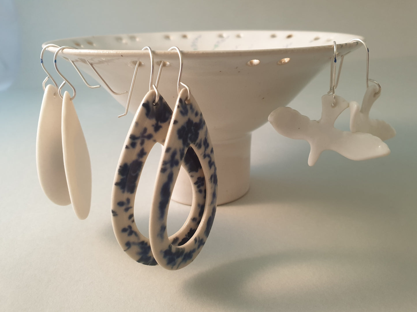 Jewellery/earring dish, lavender