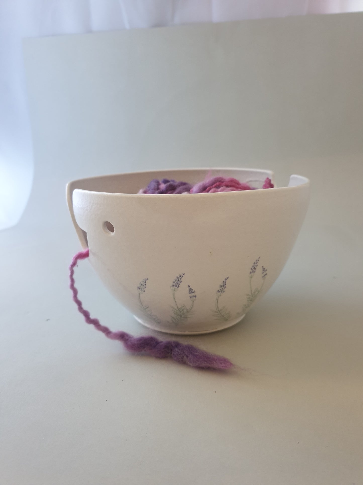 Yarn bowl...Lavender 1