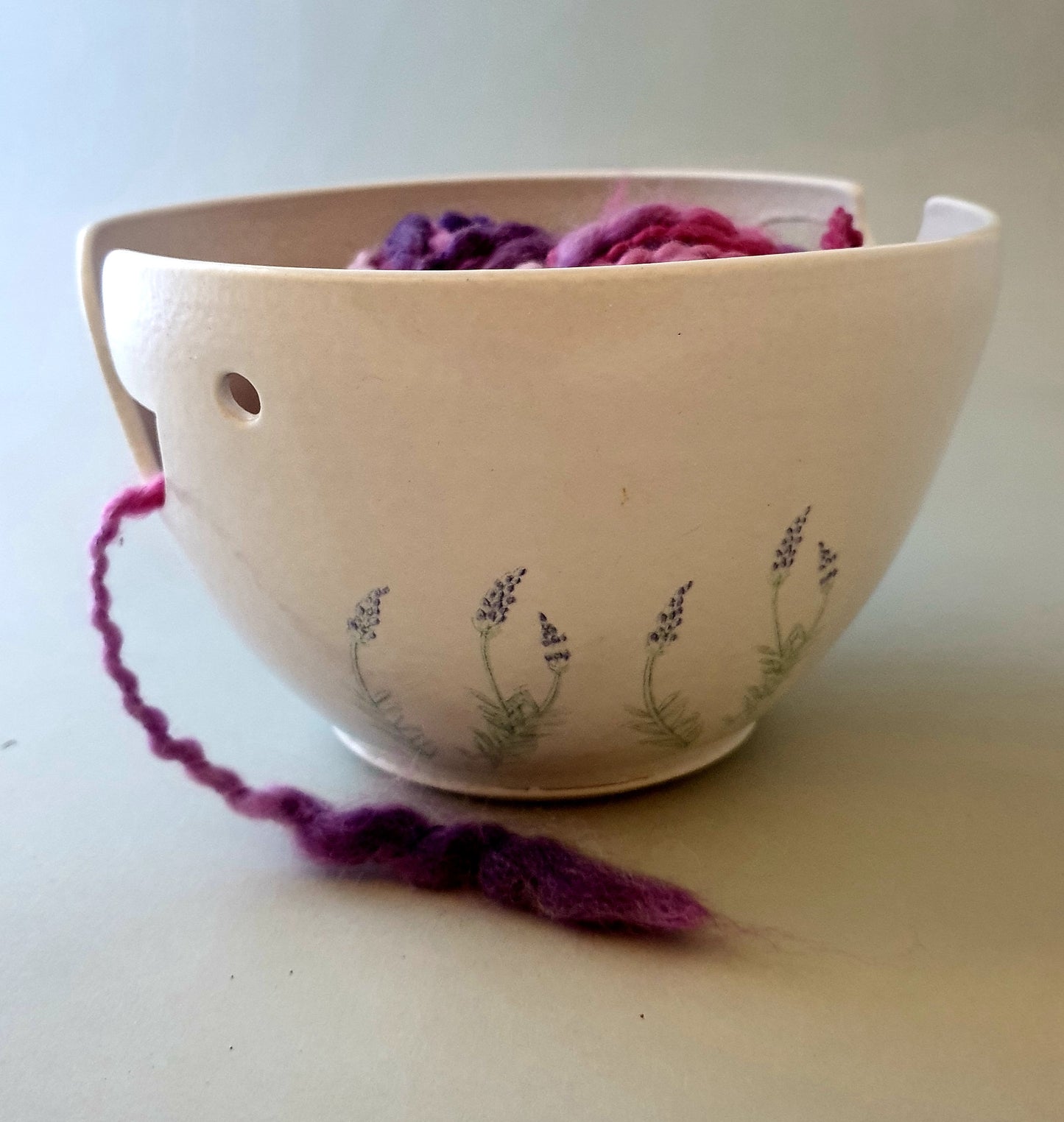 Yarn bowl...Lavender 1