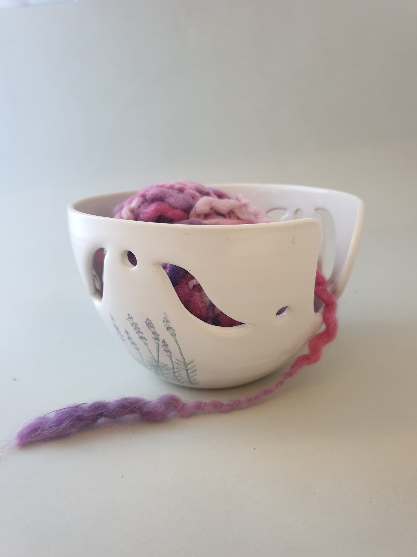 Yarn bowl...Lavender 2