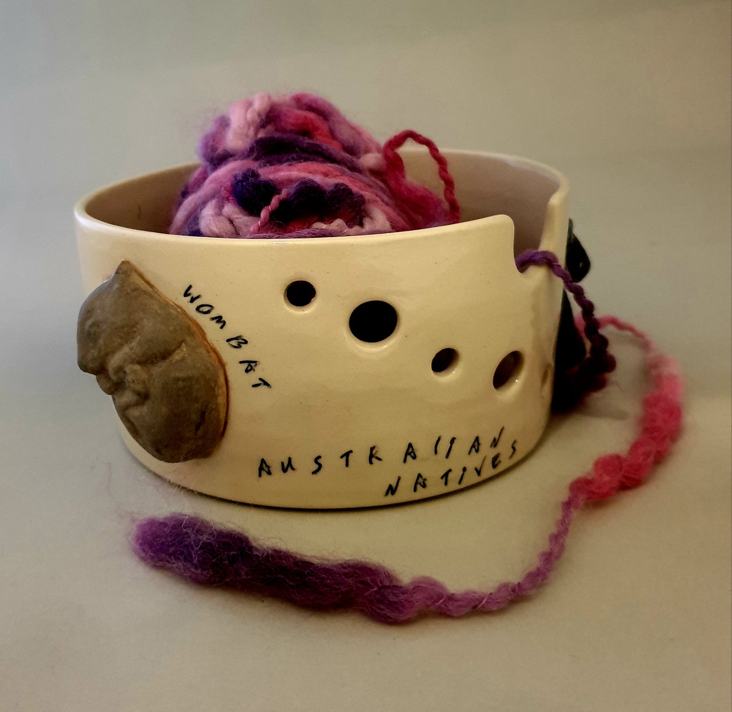 Yarn bowl...Aussie Natives