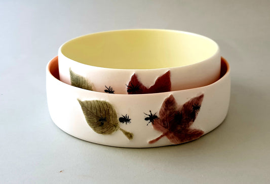 Porcelain "Ant" bowls