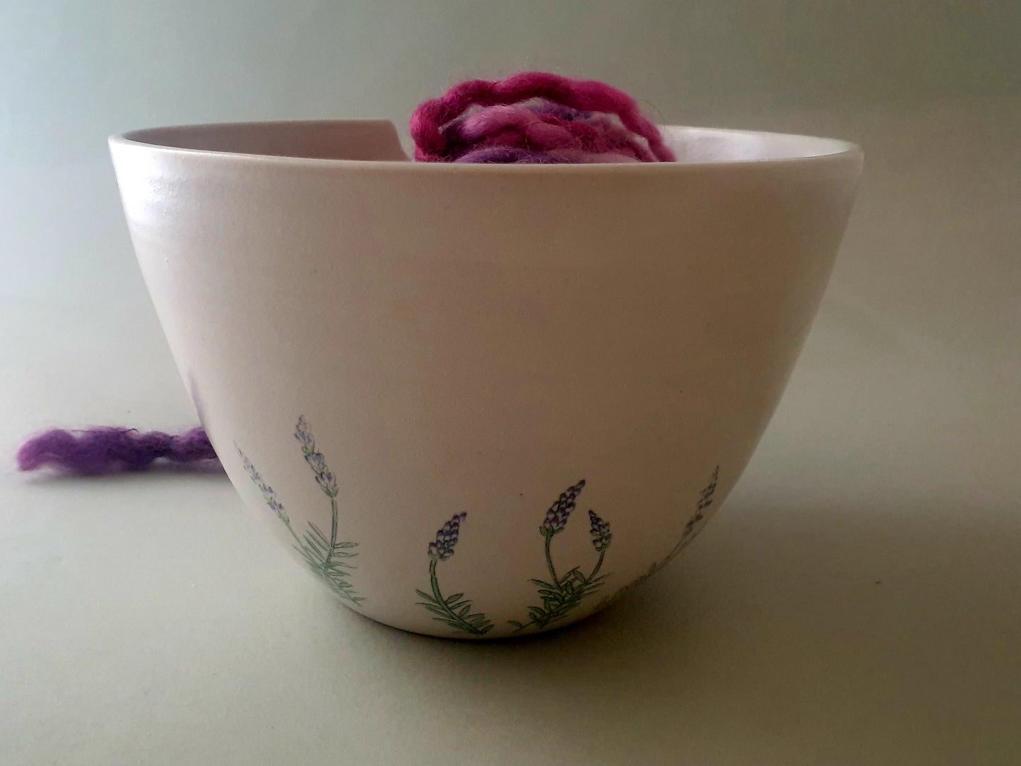 Yarn bowl...Lavender 4