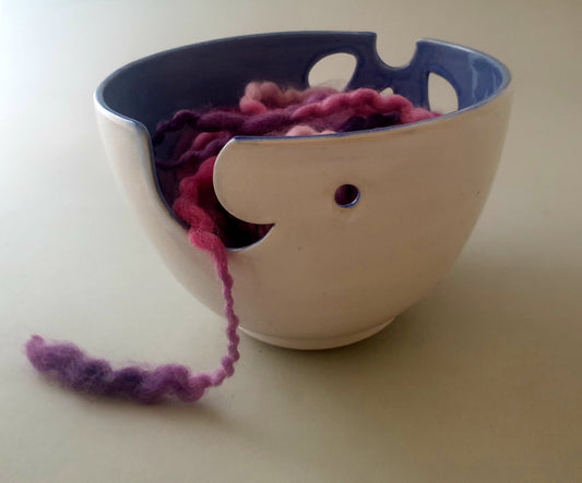 Yarn bowl....blue 1