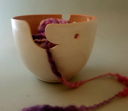Yarn bowl....Orange